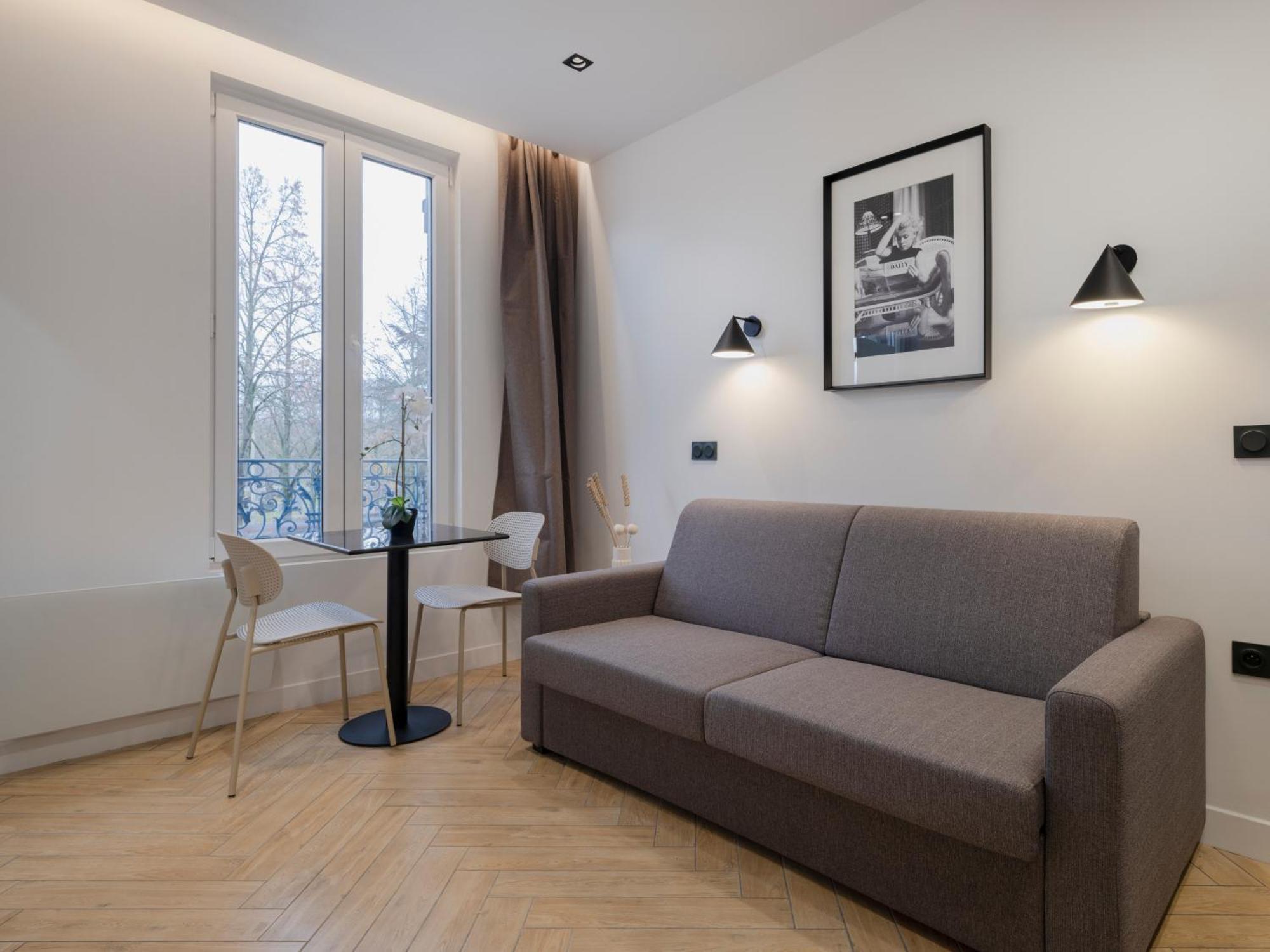 Charming Studio In Pantin Exterior foto